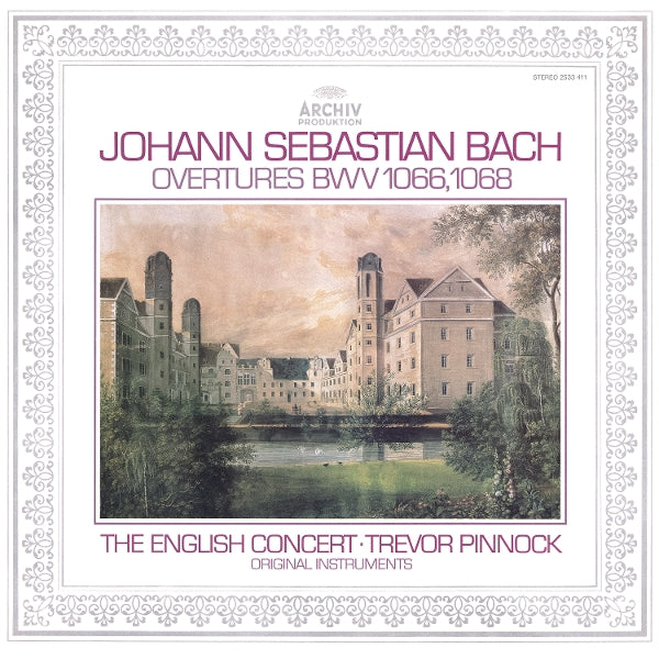 |  Vinyl LP | English Concert & Trevor Pinnock - J.S. Bach: Orchestral Suites Nos. 1 & 3 (LP) | Records on Vinyl