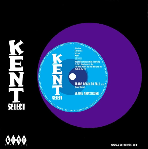 |   | Elaine/Betty Moorer Armstrong - Tears Begin To Fall (Single) | Records on Vinyl