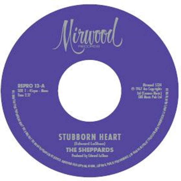|  7" Single | Sheppards - Stubborn Heart / How Do You Like It (Single) | Records on Vinyl