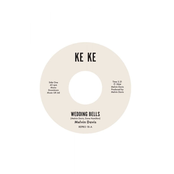 |  7" Single | Melvin Davis - Wedding Bells / It S No News (Single) | Records on Vinyl