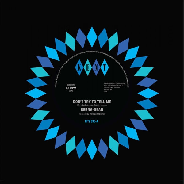 |  7" Single | Berna-Dean - Don't Try To Tell Me / Laughing On the Outside (Single) | Records on Vinyl