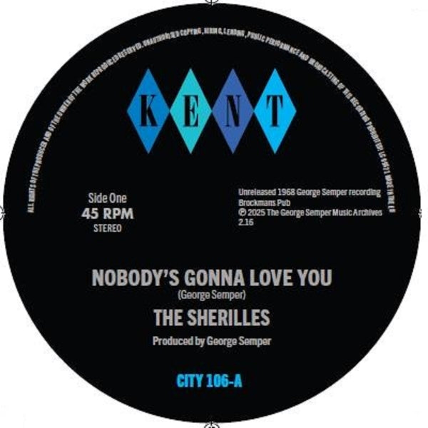 |  7" Single | Sherilles - Nobody's Gonna Love You / Make It On My Own (Single) | Records on Vinyl