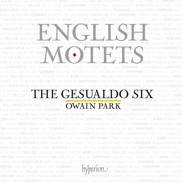 |  Vinyl LP | Gesualdo Six - English Motets (LP) | Records on Vinyl