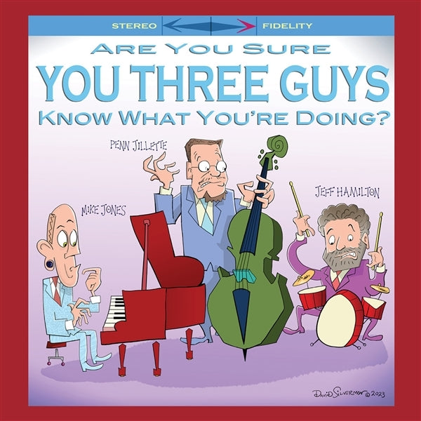 |  Vinyl LP | Jeff & Mike Jones & Penn Jillete Hamilton - Are You Sure You Three Guys Know What You Are Doing? (LP) | Records on Vinyl