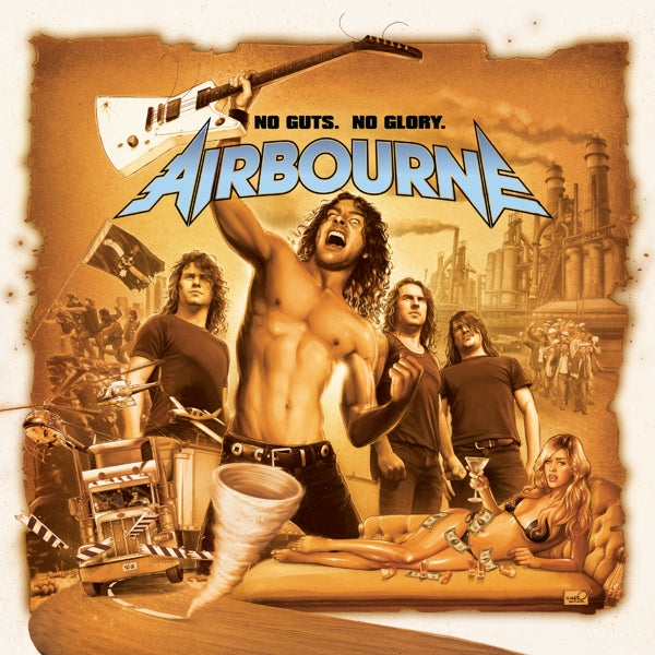 |  Vinyl LP | Airbourne - No Guts. No Glory. (LP) | Records on Vinyl