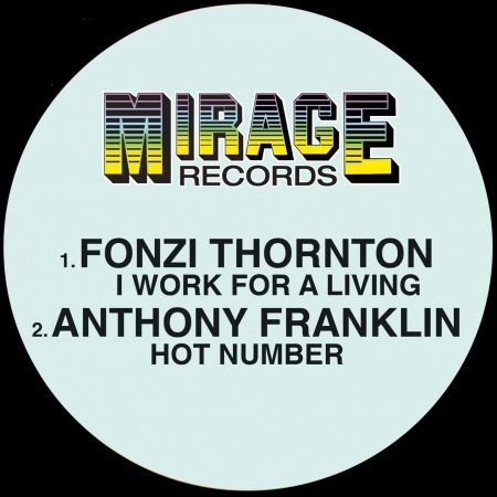 |  12" Single | Fonzi Thornton - I Work For a Living / Hot Number (Single) | Records on Vinyl