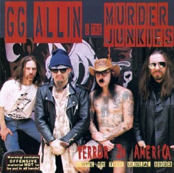 |  Vinyl LP | Gg Allin - Terror In America (LP) | Records on Vinyl