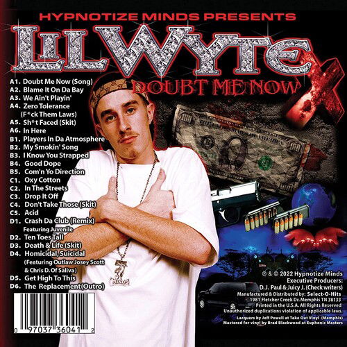 |  Vinyl LP | Lil Wyte - Doubt Me Now (LP) | Records on Vinyl