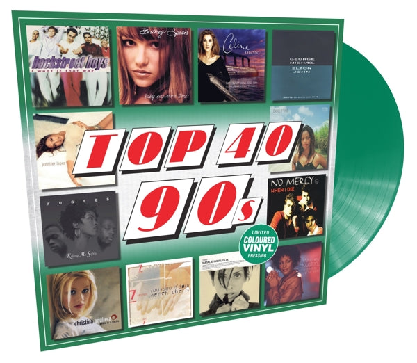 |  Vinyl LP | Various - Top 40 - 90s (Coloured) (LP) | Records on Vinyl