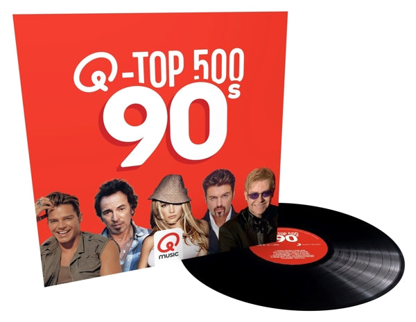 |  Vinyl LP | Various - Qmusic Top 500 Van De 90s (LP) | Records on Vinyl