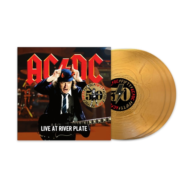 |   | Ac/Dc - Live At River Plate (50th Anniversary Gold Color Vinyl) (3 LPs) | Records on Vinyl