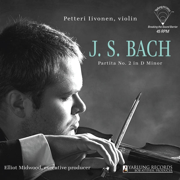 |  Vinyl LP | Petteri Iivonen - Bach: Partita No. 2 In D Minor (LP) | Records on Vinyl