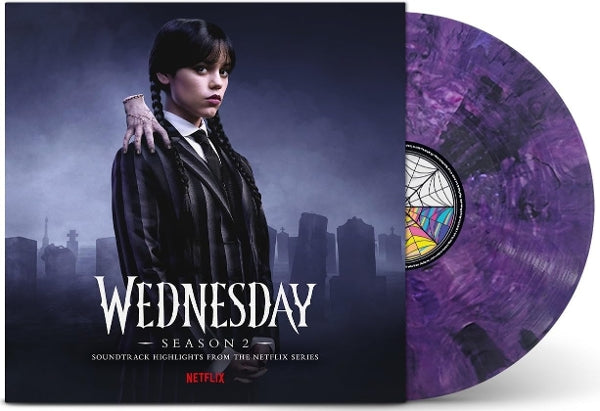 |  Vinyl LP | Nevermore Academy Orchestra Wednesday Addams - Wednesday: Season 2 (Soundtrack Highlights From the Netflix Series) (LP) | Records on Vinyl