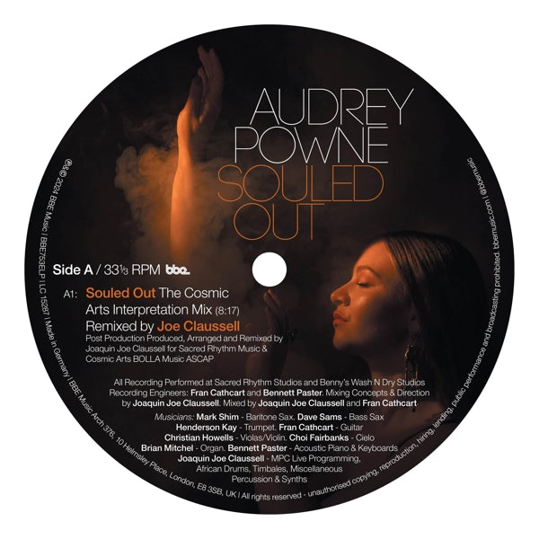 |  12" Single | Audrey Powne - Souled Out / Feed the Fire Remixes (2 Singles) | Records on Vinyl