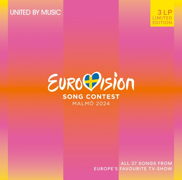 |  Vinyl LP | V/A - Eurovision Song Contest Malmo 2024 (3 LPs) | Records on Vinyl