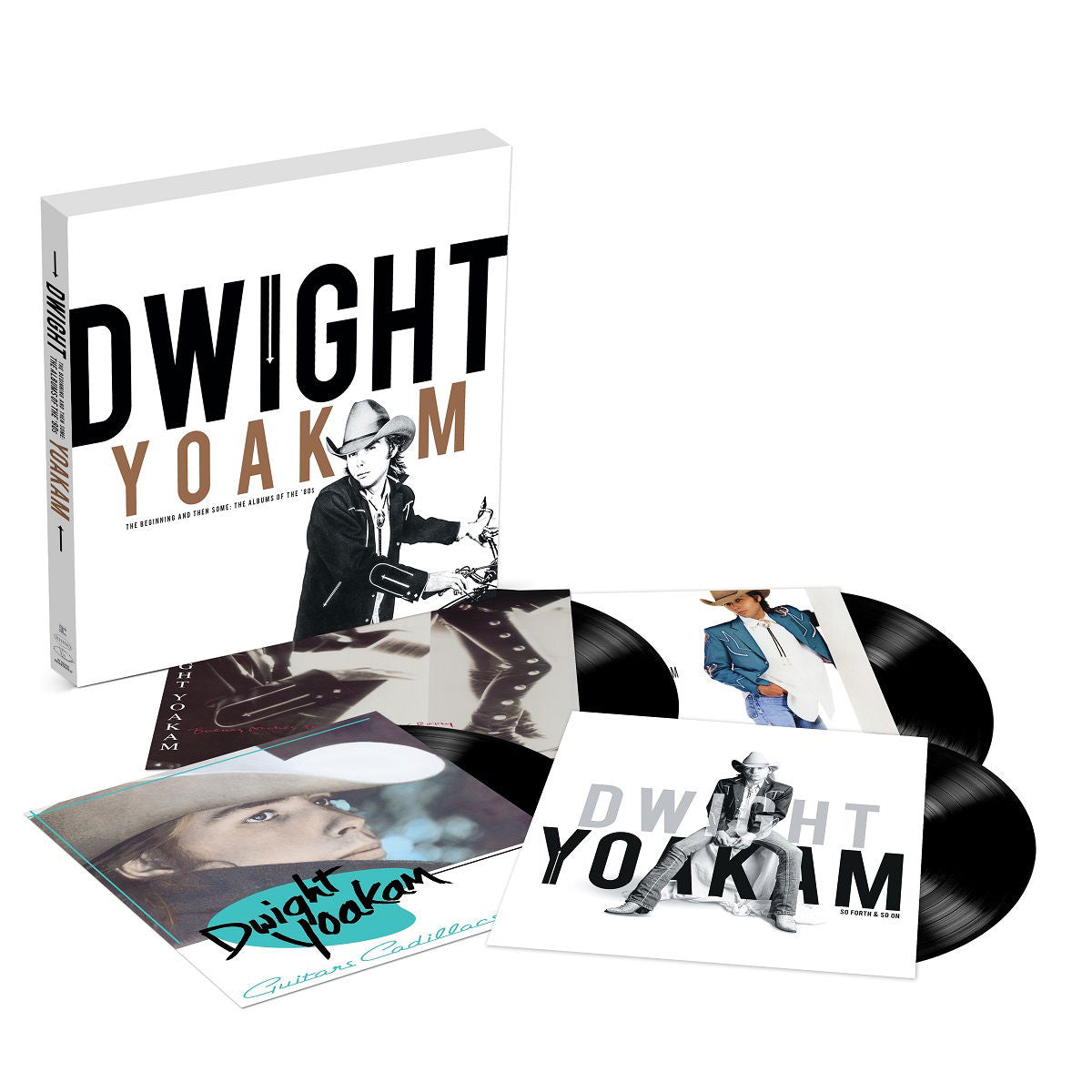 |  Vinyl LP | Dwight Yoakam - The Beginning and Then Some: the Albums of the '80s (4 LPs) | Records on Vinyl