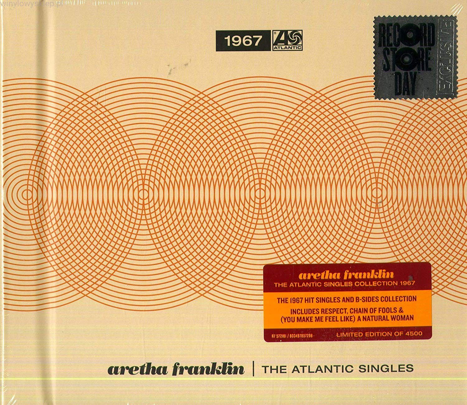 |  7" Single | Aretha Franklin - Atlantic Singles Collection 1967 (5 Singles) | Records on Vinyl