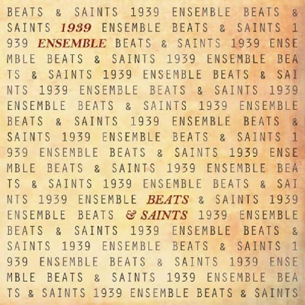 |  Vinyl LP | Nineteen Thirtynine Ensemble - Beats & Saints (LP) | Records on Vinyl