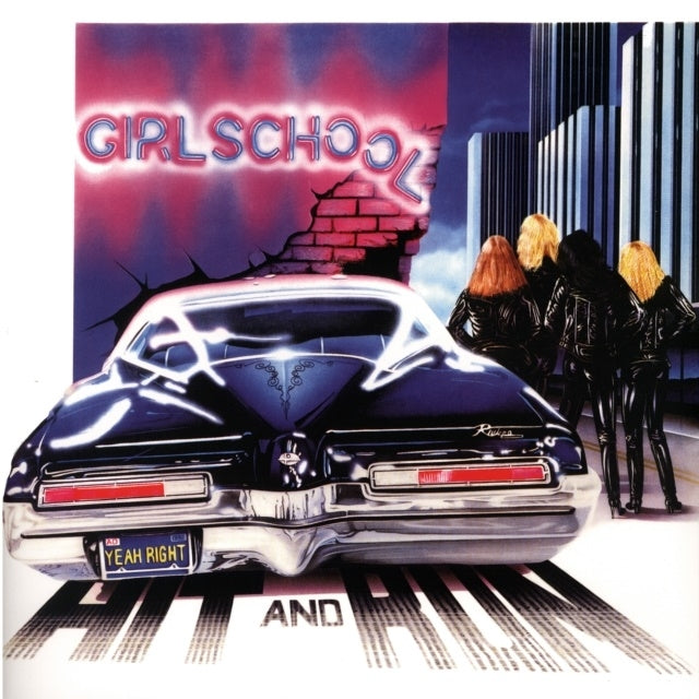 |  Vinyl LP | Girlschool - Hit and Run (LP) | Records on Vinyl