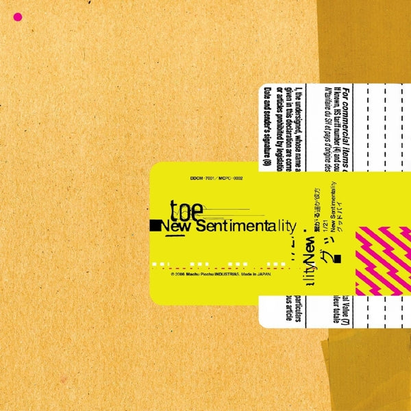 |  Vinyl LP | Toe - New Sentimentality (LP) | Records on Vinyl