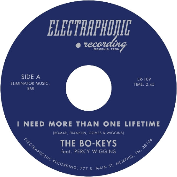 |   | Bo-Keys & Percy Wiggins - I Need More Than One Lifetime (Single) | Records on Vinyl