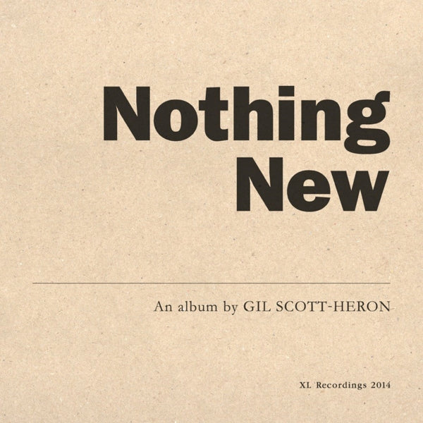 |  Vinyl LP | Gil Scott-Heron - Nothing New (LP) | Records on Vinyl