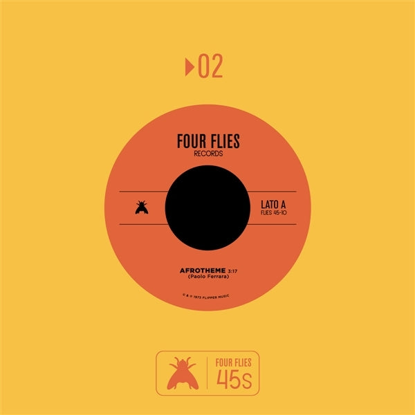 |  7" Single | Paolo Ferrara - Afrotheme/Percussion Blues (Single) | Records on Vinyl