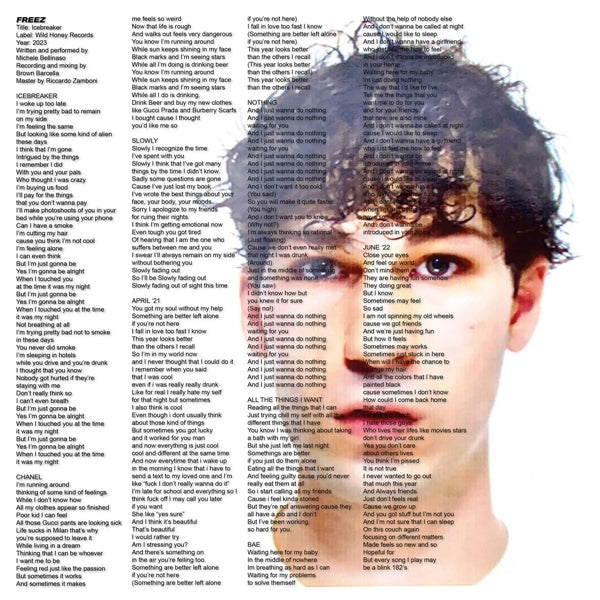 |  Vinyl LP | Freez - Icebreaker (LP) | Records on Vinyl