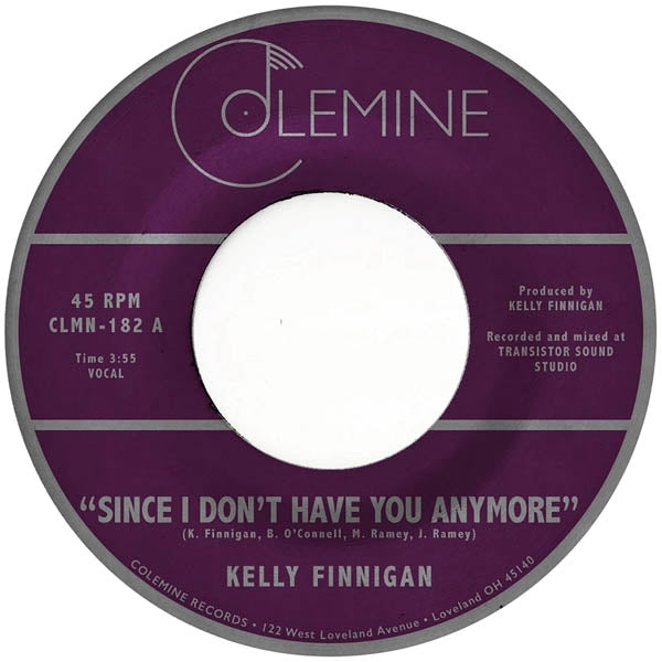 |  7" Single | Kelly Finnigan - Since I Don't Have You Anymore (Single) | Records on Vinyl
