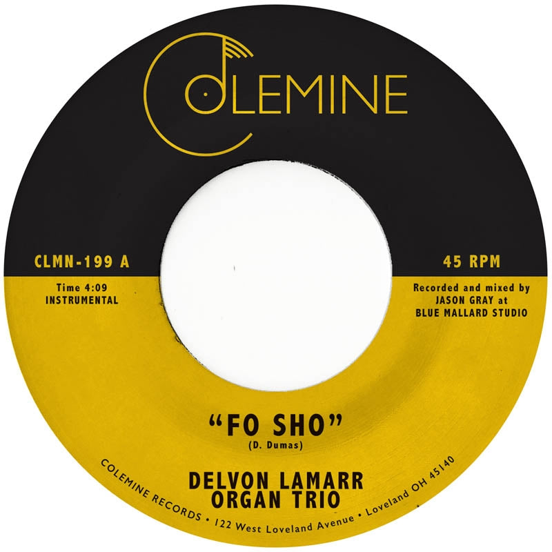 |  7" Single | Delvon -Organ Trio- Lamarr - Fo Sho (Single) | Records on Vinyl