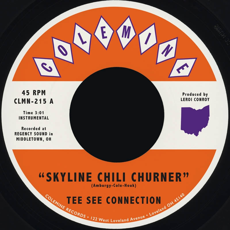 |  7" Single | Tee See Connectiom & Leroi Conroy - Skyline Chili Churner (Single) | Records on Vinyl