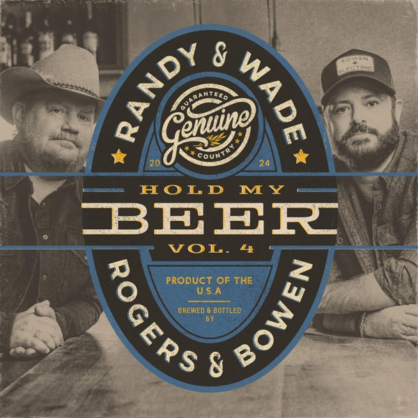 |  Vinyl LP | Randy & Wade Bowen Rogers - Hold My Beer, Vol. 3 & 4 (LP) | Records on Vinyl