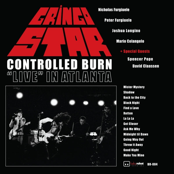 |  Vinyl LP | Gringo Star - Controlled Burn: (Black) Live In Atlanta (LP) | Records on Vinyl