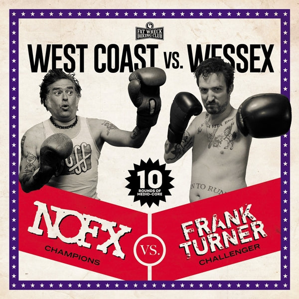 |  Vinyl LP | Nofx / Frank Turner - West Coast Vs Wessex (LP) | Records on Vinyl