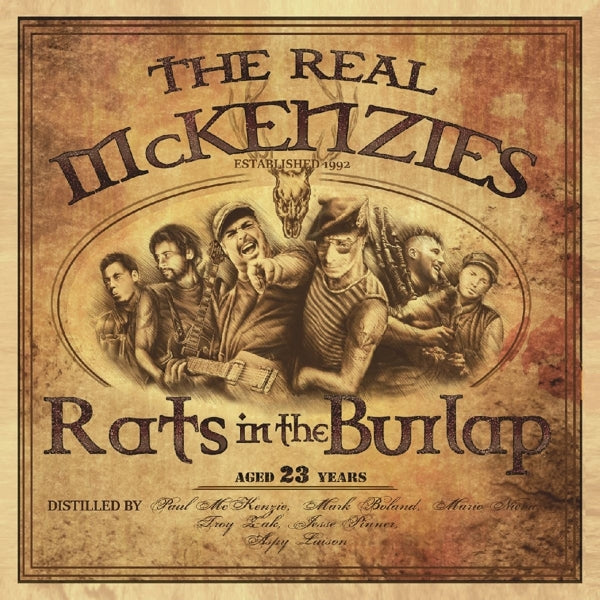 |  Vinyl LP | the Real McKenzies - Rats In the Burlap (LP) | Records on Vinyl