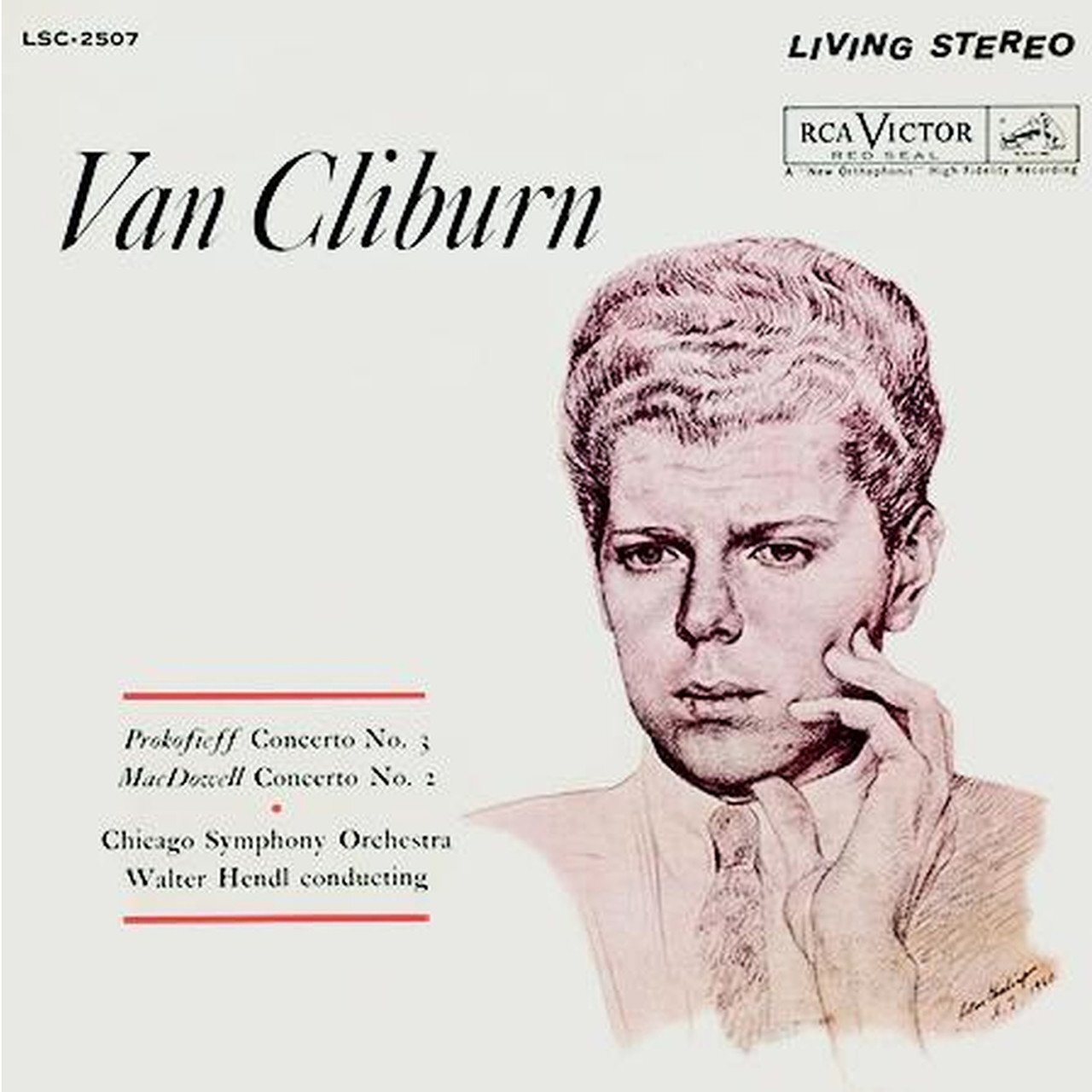 |  Vinyl LP | Van Cliburn and the Chicago Symphony Orchestra - Prokofiev: Piano Concerto No.3/Macdowell: Piano Concerto No.2 (LP) | Records on Vinyl