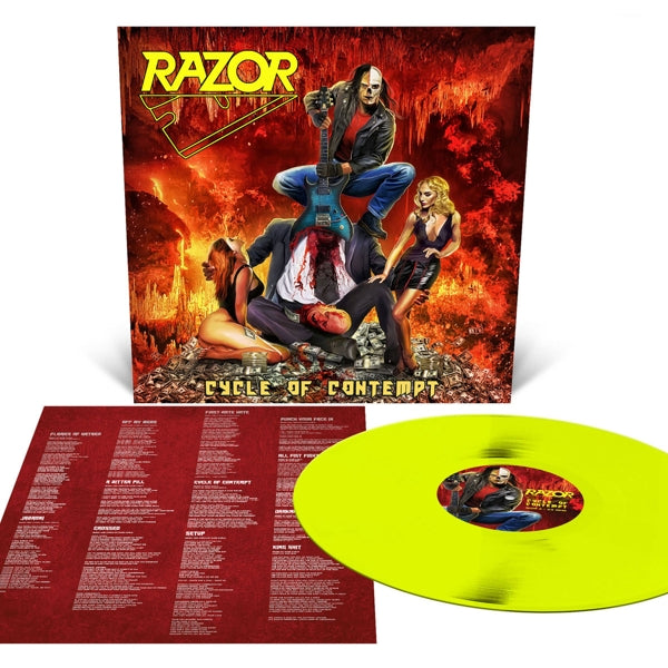 |  Vinyl LP | Razor - Cycle of Contempt (LP) | Records on Vinyl