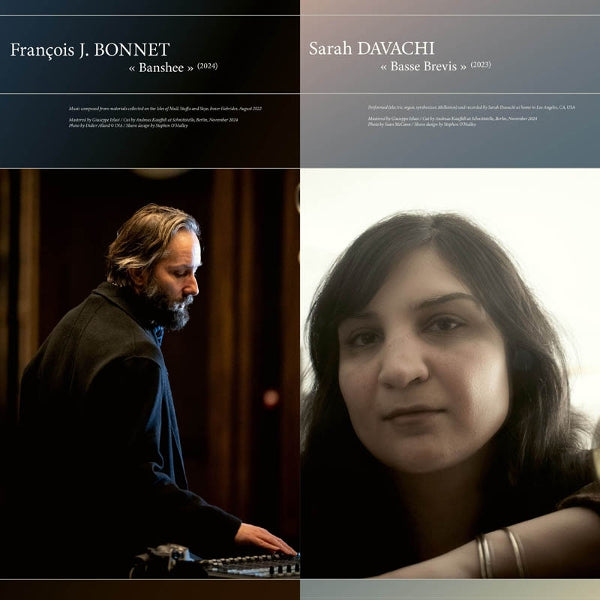 |  Vinyl LP | Sarah & Francois J. Bonnet & C49 Davachi - Banshee / Basse Brevis (LP) | Records on Vinyl