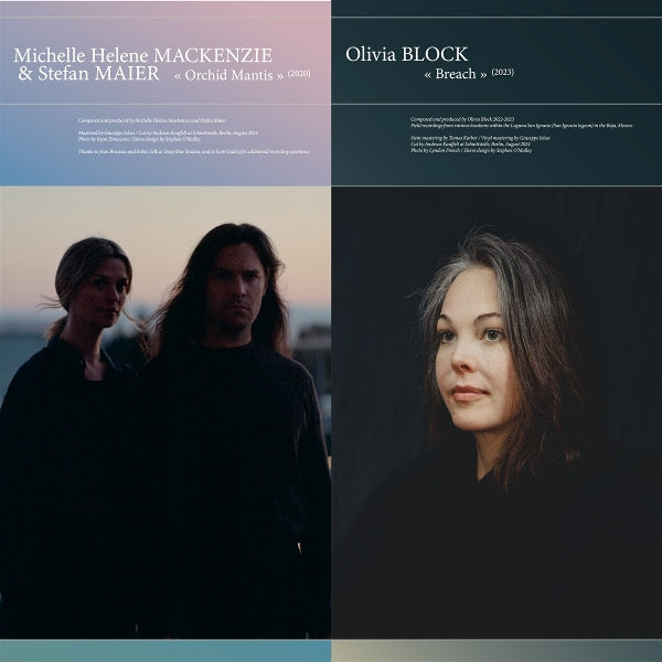 |  Vinyl LP | Michelle Helen & Stefan Maier & Olivia Block Mackenzie - Orchid Mantis / Breach (LP) | Records on Vinyl