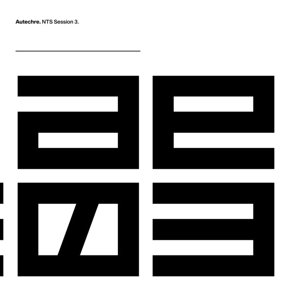 |  Vinyl LP | Autechre - Nts Session 3 (3 LPs) | Records on Vinyl