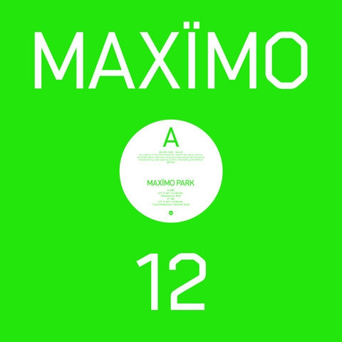 |  12" Single | Maximo Park - 12 (Single) | Records on Vinyl
