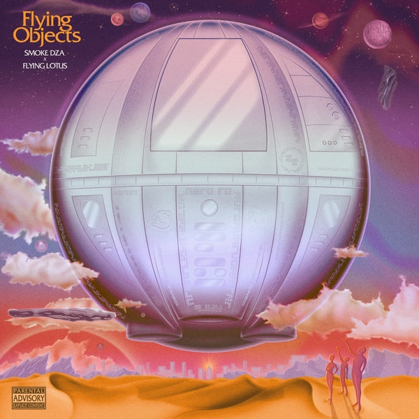 |  Vinyl LP | Smoke Dza X Flying Lotus - Flying Objects (LP) | Records on Vinyl