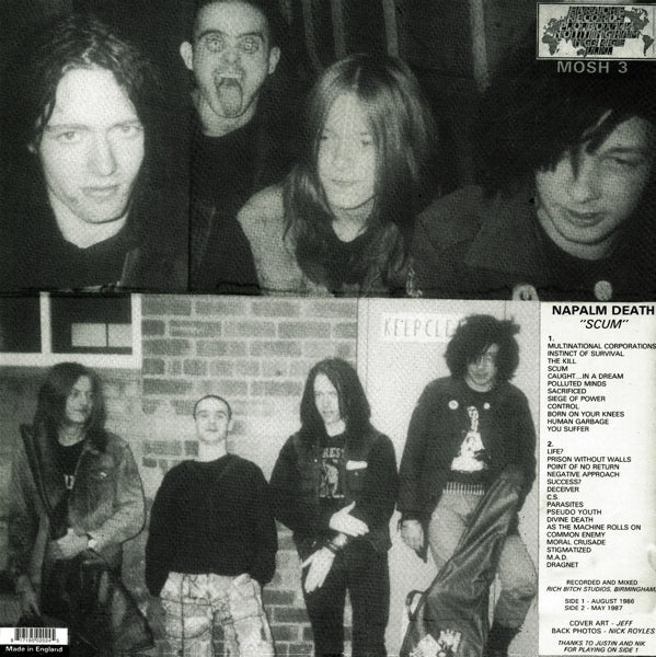 Napalm Death - Scum (LP)