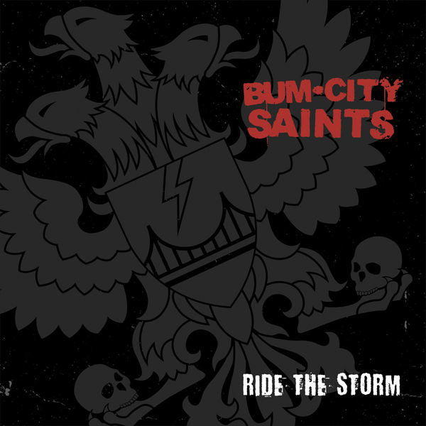|  7" Single | Bum City Saints - Ride the Storm (Splatter) (Single) | Records on Vinyl