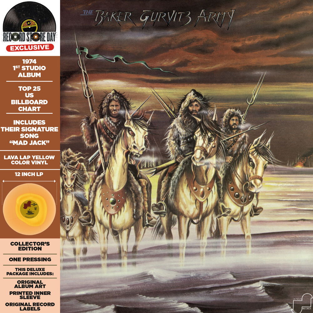 | Vinyl LP | Baker Gurvitz Army - Baker Gurvitz Army (LP) | Records on Vinyl