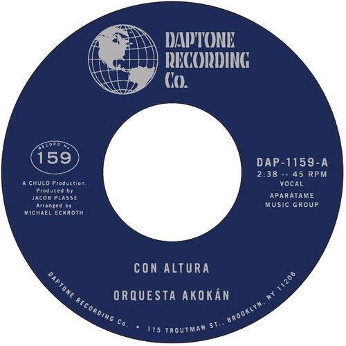 |  7" Single | Orquesta Akokan - Con Altura B/W Tkn (Single) | Records on Vinyl