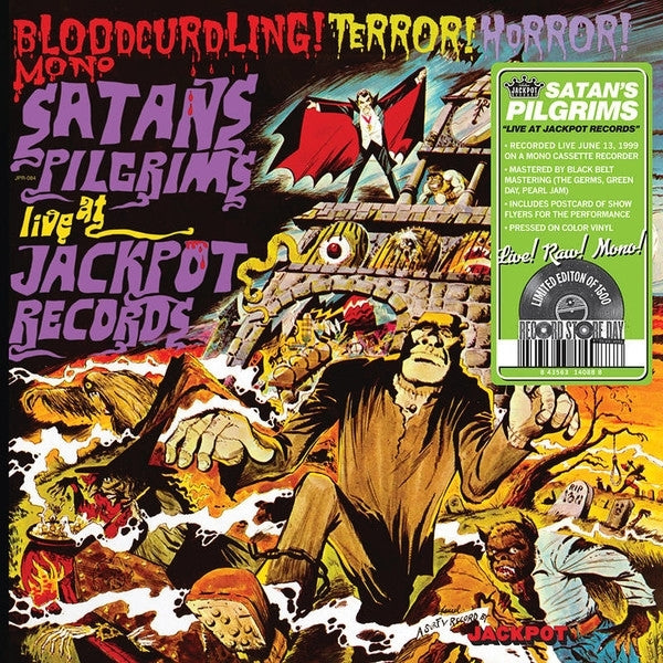 |  Vinyl LP | Satan's Pilgrims - Live At Jackpot Records (LP) | Records on Vinyl