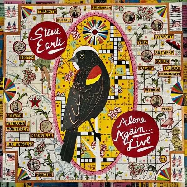 |  Vinyl LP | Steve Earle - Alone Again (Live) (LP) | Records on Vinyl
