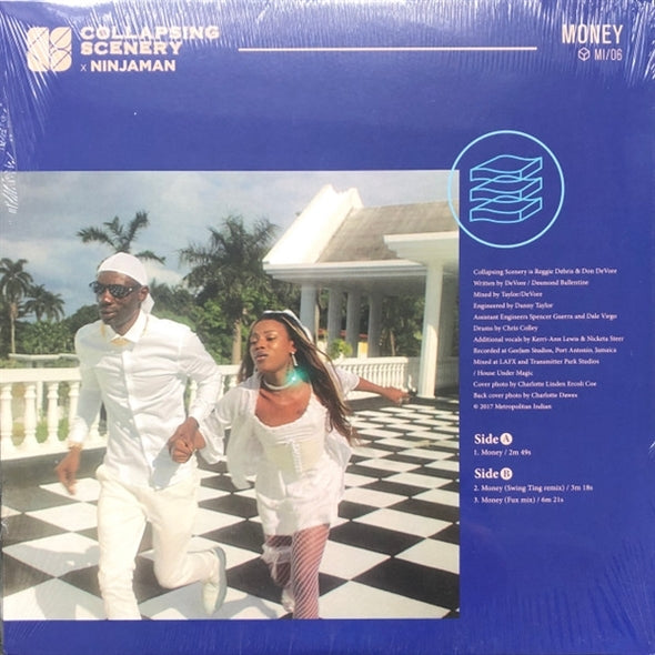 |  12" Single | Collapsing Scenery X Ninjaman - Money (Single) | Records on Vinyl