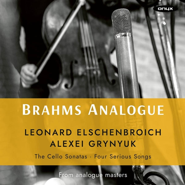 |   | Leonard Elschenbroich - Brahms Analogue: Cello Sonatas Nos. 1 & 2 (2 LPs) | Records on Vinyl